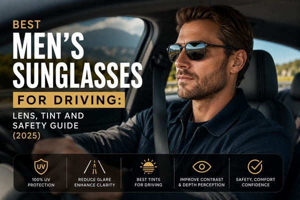 Best Men’s Sunglasses for Driving: Lens, Tint and Safety Guide (2025)