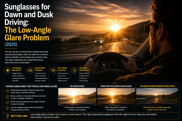 Sunglasses for Dawn and Dusk Driving: The Low-Angle Glare Problem (2025)