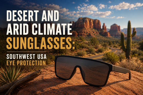 Desert and Arid Climate Sunglasses: Southwest USA Eye Protection | Navi Eyewear
