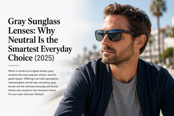 Gray Sunglass Lenses: Why Neutral Is the Smartest Everyday Choice (2025)
