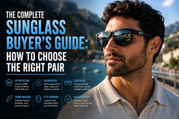 The Complete Sunglass Buyer's Guide: How to Choose the Right Pair | Navi Eyewear
