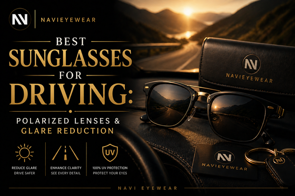 Best Sunglasses for Driving: Polarized Lenses & Glare Reduction | Navi Eyewear