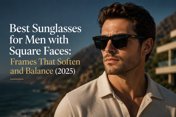 Best Sunglasses for Men with Square Faces: Frames That Soften and Balance (2025)