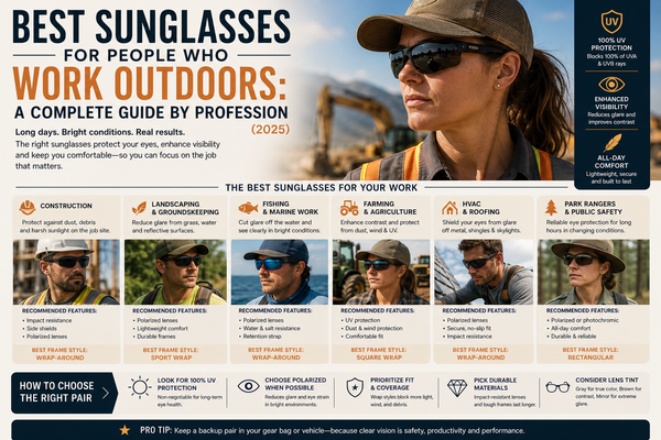 Best Sunglasses for People Who Work Outdoors: A Complete Guide by Profession (2025)