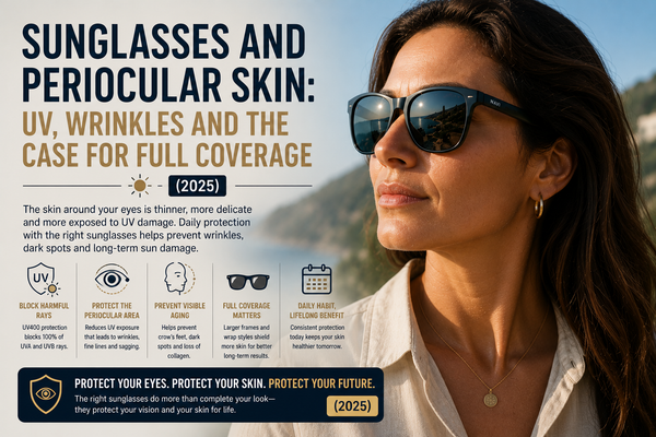 Sunglasses and Periocular Skin: UV, Wrinkles and the Case for Full Coverage (2025)