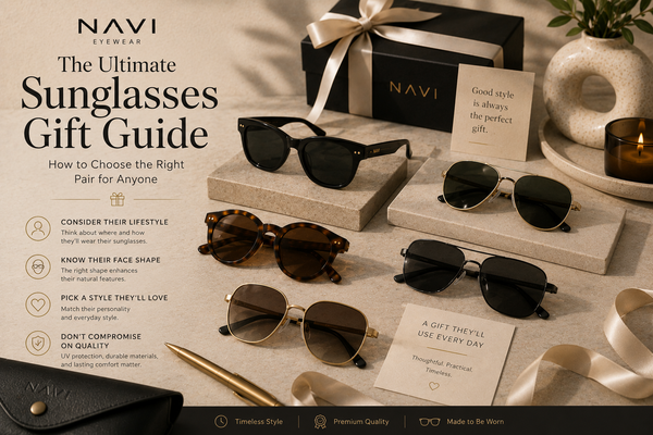 The Ultimate Sunglasses Gift Guide: How to Choose the Right Pair for Anyone | Navi Eyewear