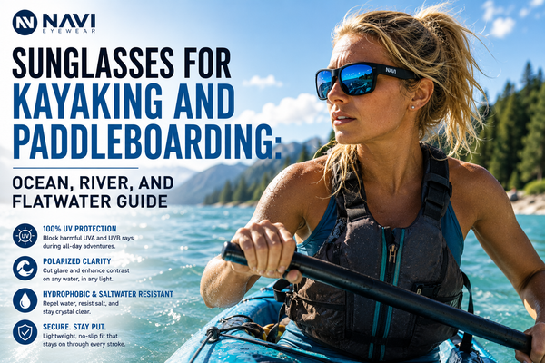 Sunglasses for Kayaking and Paddleboarding: Ocean, River, and Flatwater Guide | Navi Eyewear