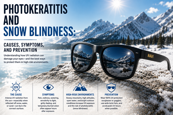 Photokeratitis and Snow Blindness: Causes, Symptoms, and Prevention | Navi Eyewear