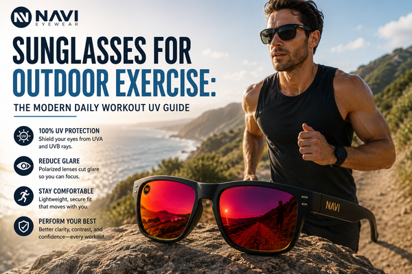 Sunglasses for Outdoor Exercise: The Modern Daily Workout UV Guide | Navi Eyewear