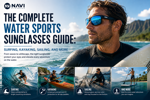 The Complete Water Sports Sunglasses Guide: Surfing, Kayaking, Sailing, and More | Navi Eyewear
