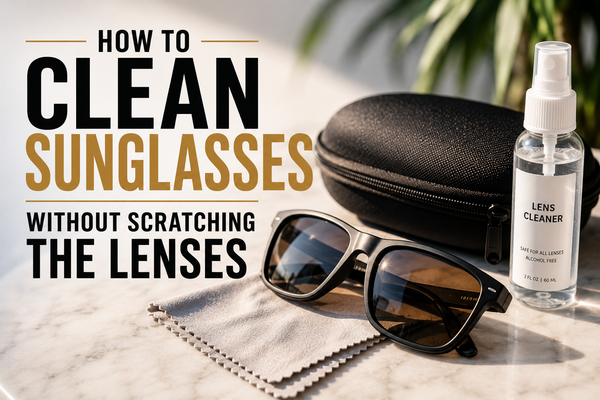 How to Clean Sunglasses Without Scratching the Lenses | Navi Eyewear