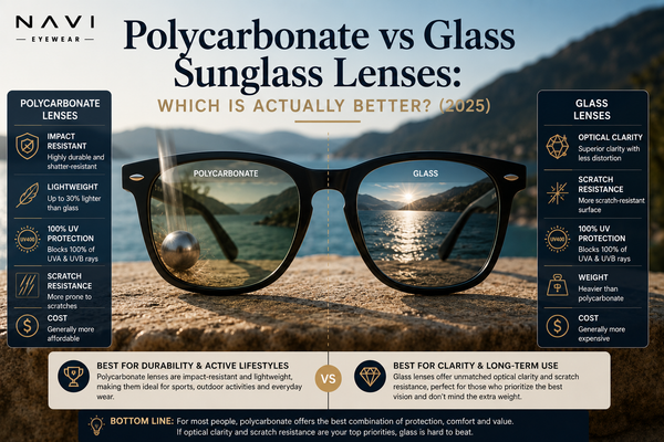Polycarbonate vs Glass Sunglass Lenses: Which Is Actually Better? (2025)