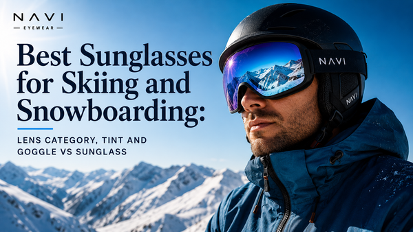 Best Sunglasses for Skiing and Snowboarding: Lens Category, Tint and Goggle vs Sunglass | Navi Eyewear