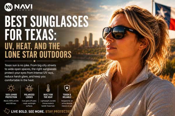 Best Sunglasses for Texas: UV, Heat, and the Lone Star Outdoors | Navi Eyewear