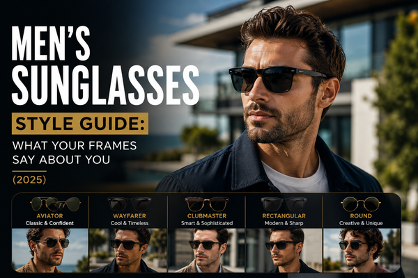 Men’s Sunglasses Style Guide: What Your Frames Say About You (2025)