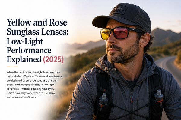 Yellow and Rose Sunglass Lenses: Low-Light Performance Explained (2025)